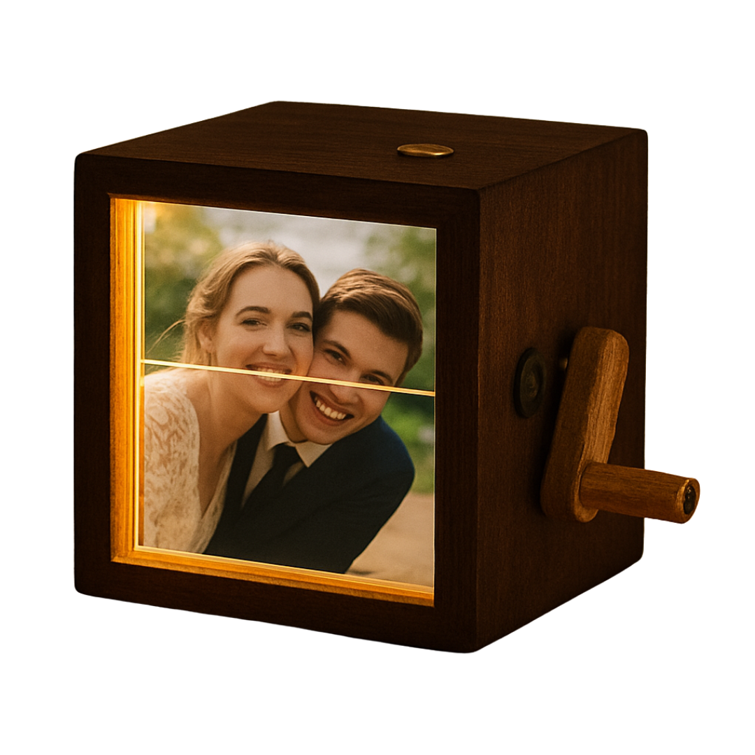 Caja de fotos personalizada