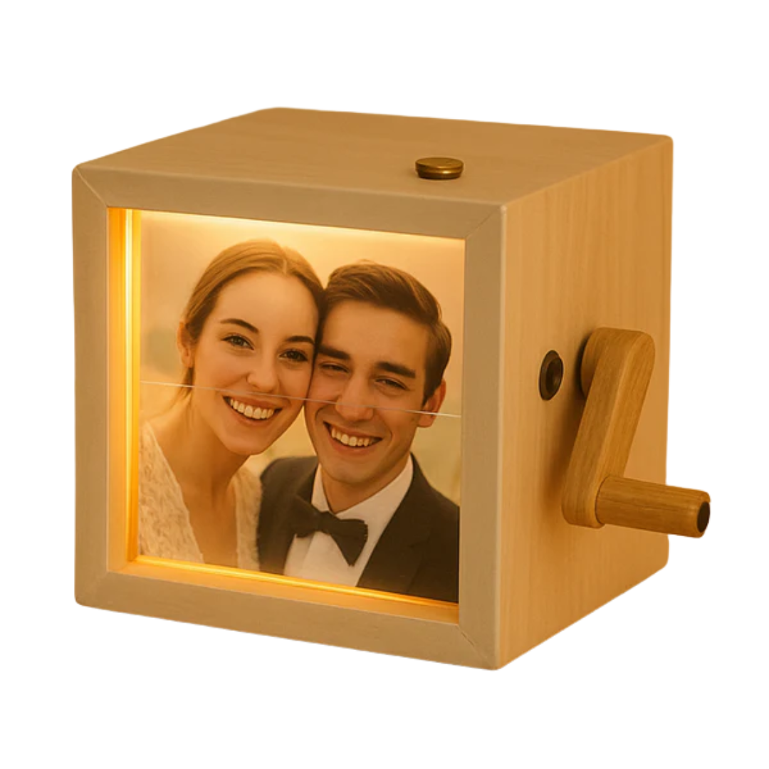 Caja de fotos personalizada